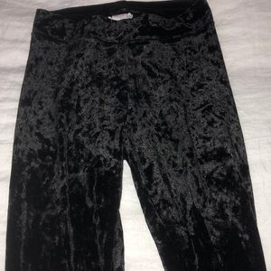 Velvet garage black leggings